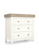 Keswick 4 Piece Cotbed set with Dresser Changer, Wardrobe and Essential Pocket Spring Mattress image number 4
